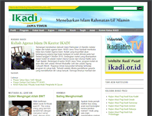 Tablet Screenshot of ikadijatim.org